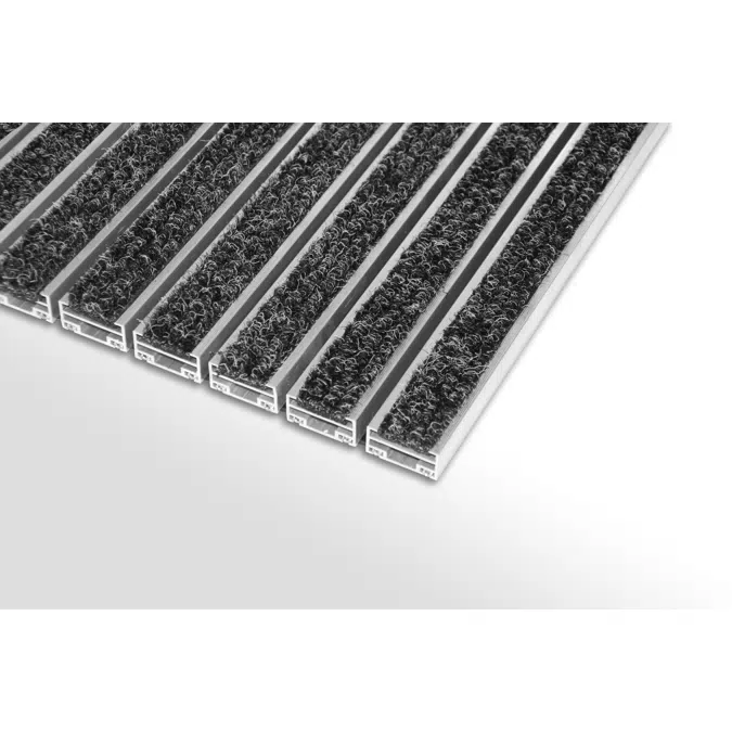 Aluminium entrance matting - Klassik Reps