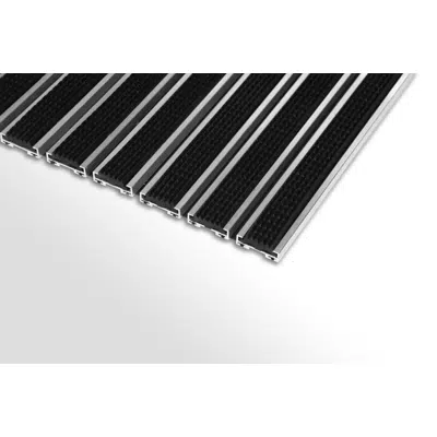 Image for Aluminium entrance matting - Klassik Caoutchouc - 17 mm