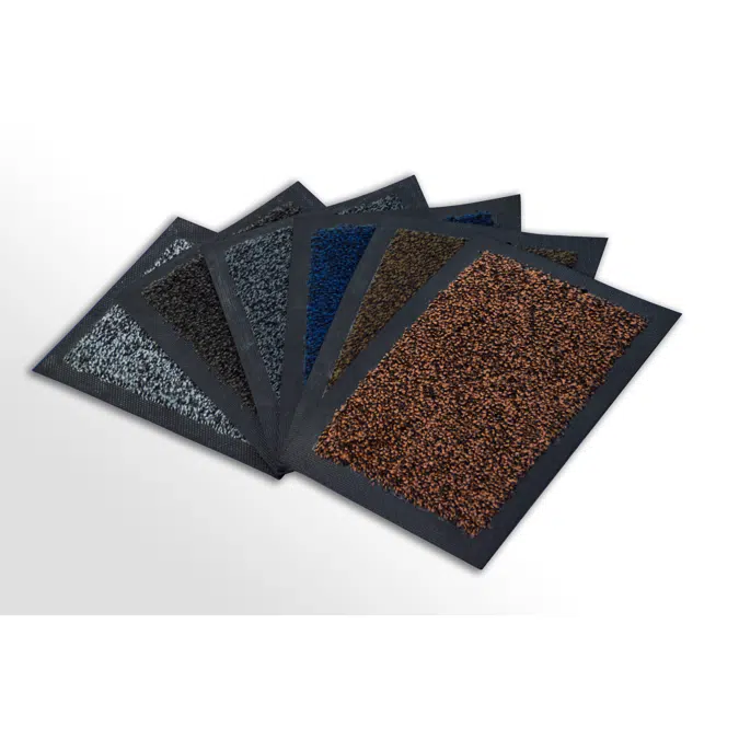 Cleanliness entrance matting - Washable - Brown