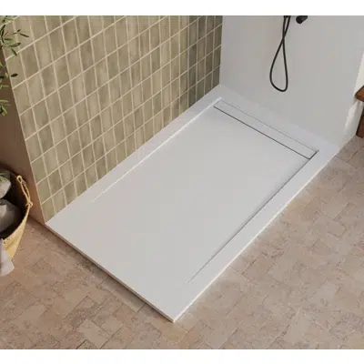 afbeelding voor Shower tray Line X Scene Smooth