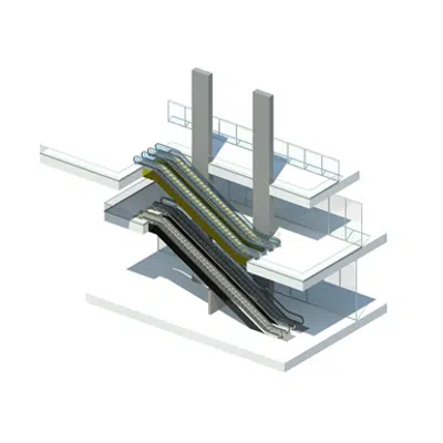 thyssenkrupp escalator platform图像
