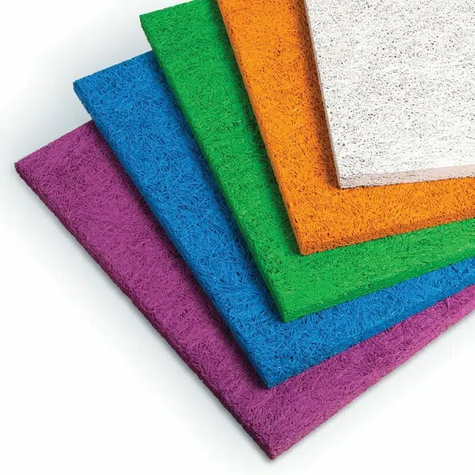 Envirocoustic™ Wood Wool Shapes - Acoustical Panels