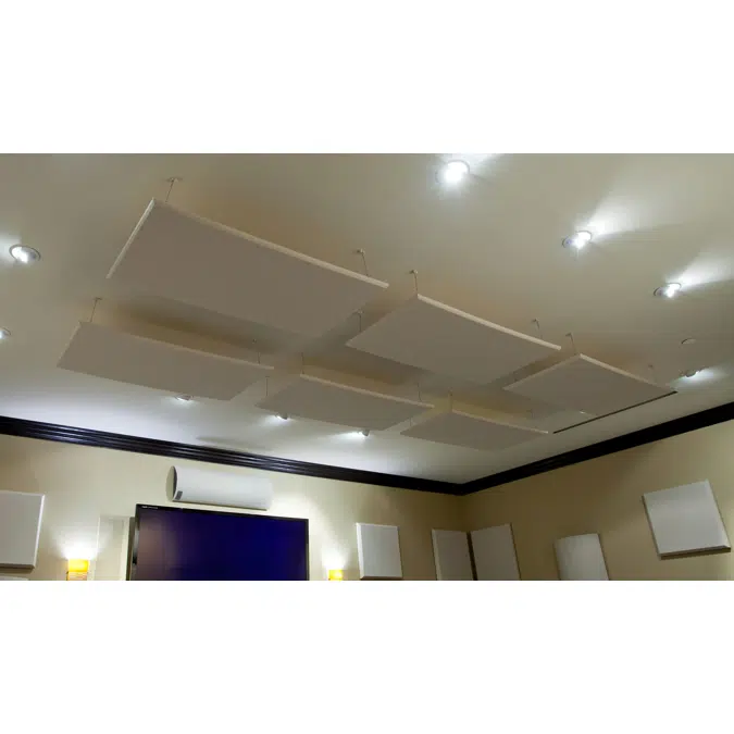 Fabrisorb™ Decorative Fabric Wrapped Hanging Clouds