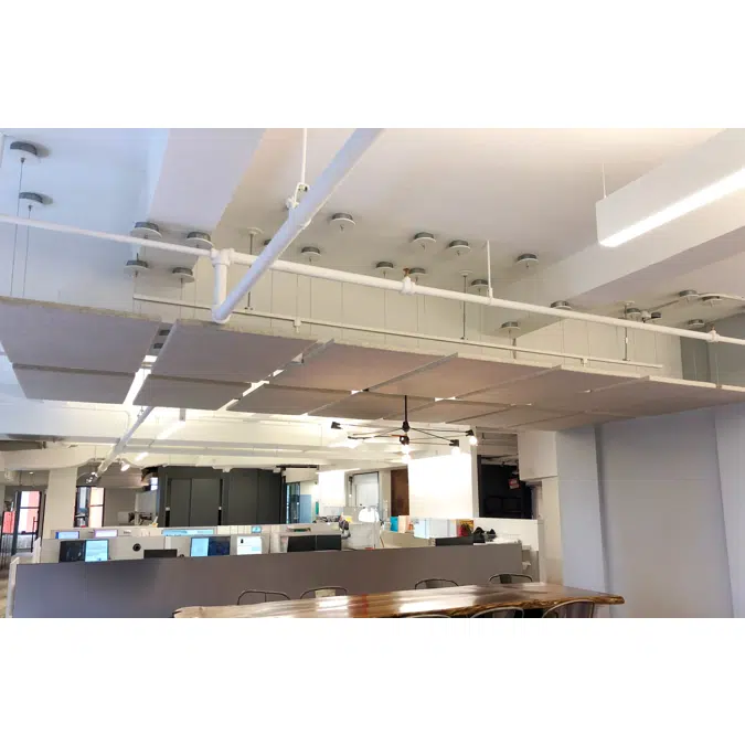 Fabrisorb™ Decorative Fabric Wrapped Hanging Clouds