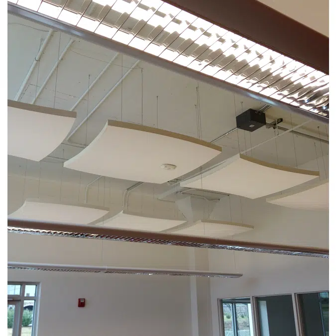 Fabrisorb™ Decorative Fabric Wrapped Hanging Clouds