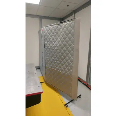 Image for Quilted Curtain Portable Acoustical Enclosures, Barriers & Screens