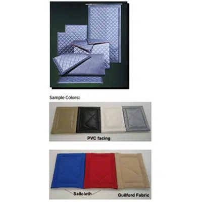 bilde for QUILTED CURTAIN S.T.O.P. - Absorptive/Noise Barrier Quilted Curtains