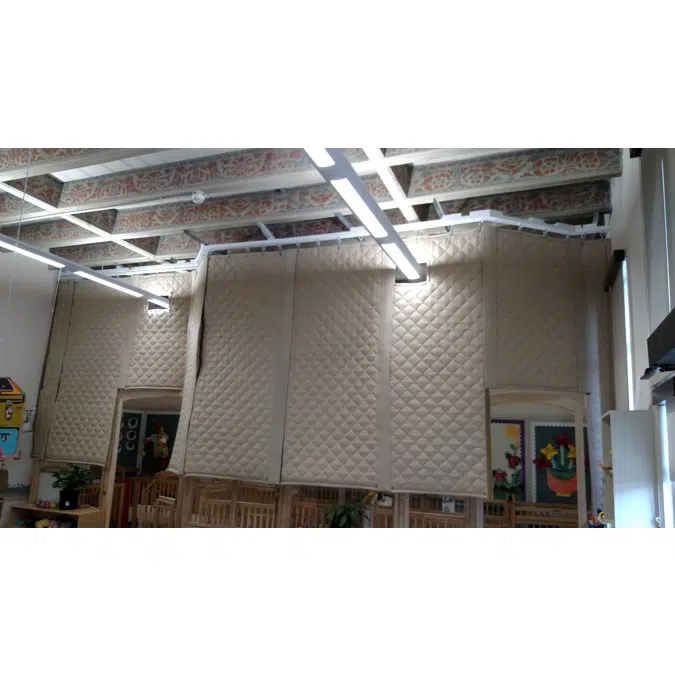 Interior Quilted Curtains - Absorptive/Noise Barrier Curtains