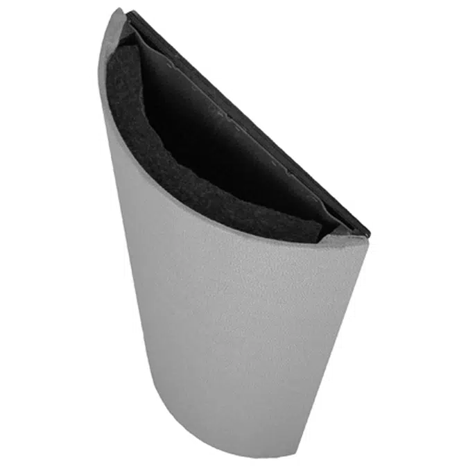 CURVE diffusors™ - Phase-Coherent diffusion, built in bass trap, mid-high internal absorber