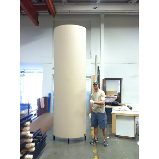 CURVE diffusors™ - Phase-Coherent diffusion, built in bass trap, mid-high internal absorber