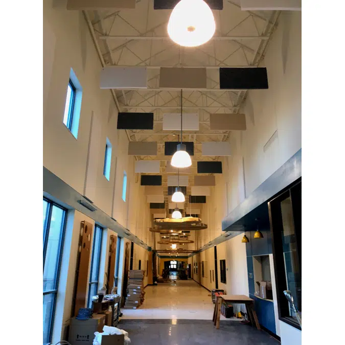 Echo Eliminator - Recycled Cotton Acoustical Baffles