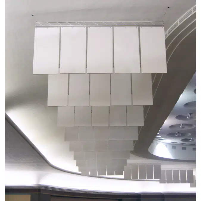 Echo Eliminator - Recycled Cotton Acoustical Baffles