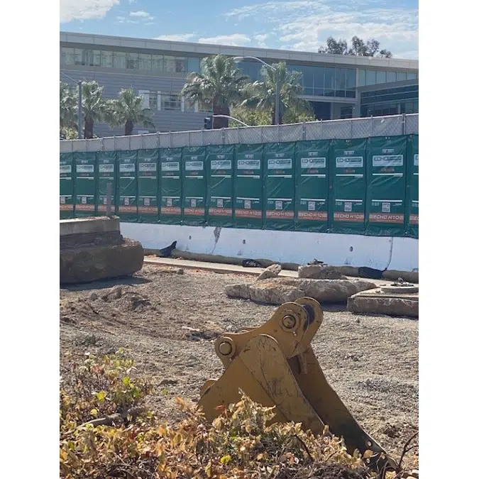 Echo Barrier - Exterior Noise Barrier / Absorber