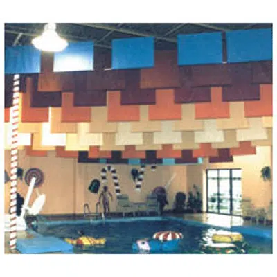 Immagine per Fiberglass Baffle S.T.O.P.™ - Sailcloth & Vinyl Encapsulated Acoustical Baffles