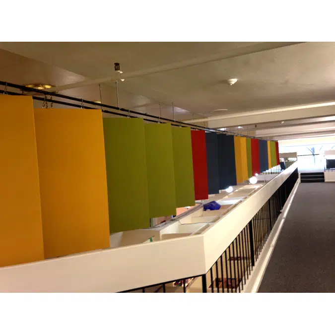 Fabrisorb™ Decorative Fabric Wrapped Hanging Baffles