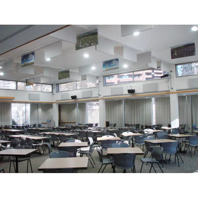 Fabrisorb™ Decorative Fabric Wrapped Hanging Baffles