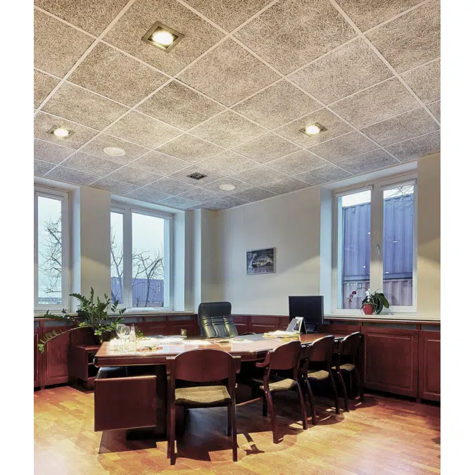 Envirocoustic™ Wood Wool Lay-In Ceiling Tiles