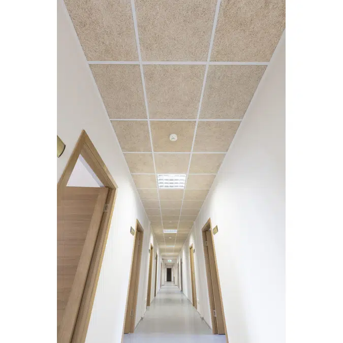 Envirocoustic™ Wood Wool Lay-In Ceiling Tiles