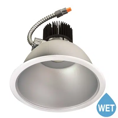 kuva kohteelle 8" LED Sapphire High Lumen Deep Cone Reflector with Flange