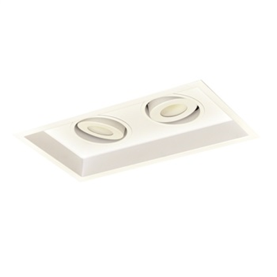 Image for LED Recessed Multiple Trim, 2 Lights Linear Configuration