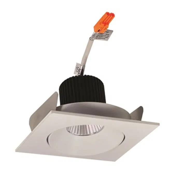 4" LED Iolite Square Cone Regress Trim (Wet Label)