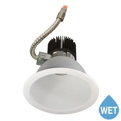 Image for 6" LED Sapphire High Lumen Deep Cone Reflector with Flange