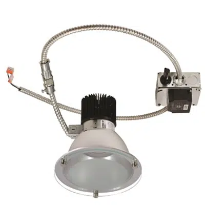 Image for 6" LED Sapphire Retrofit High Lumen Deep Cone Reflector for Decorative Glass