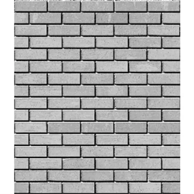Brick, Common, Grey, 76mm