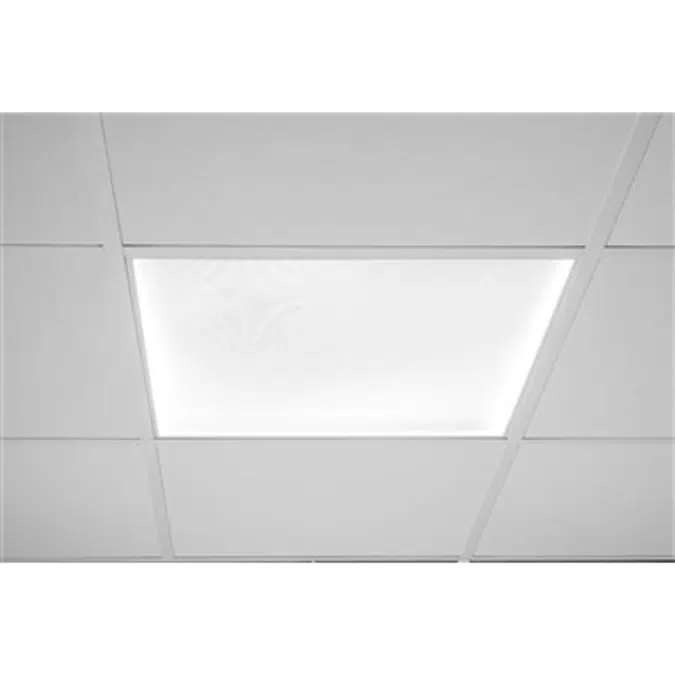BIM objects - Free download! LEDUSED IV (Ceiling Mounted, 595x595 ...