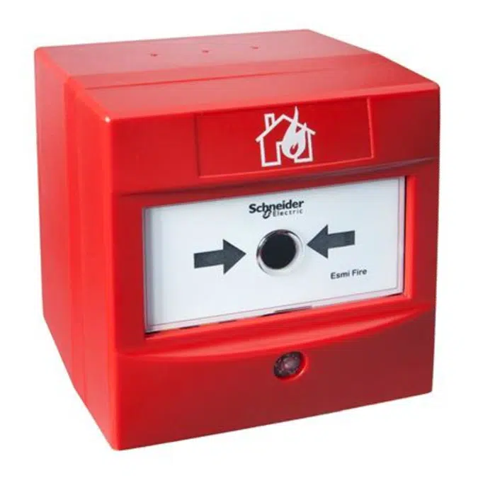 Addressed IP44 manual alarm button