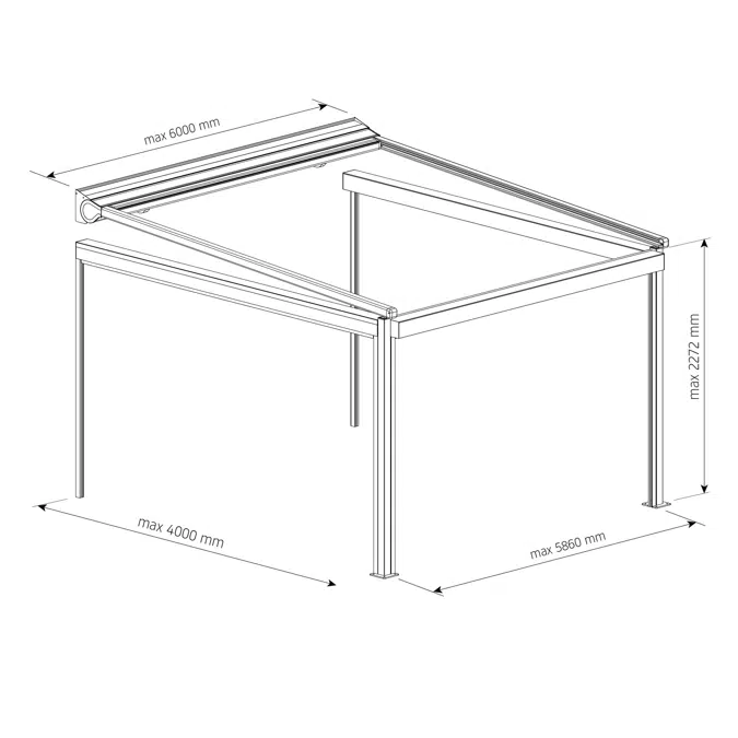 Matera Pergola + 3 Smart