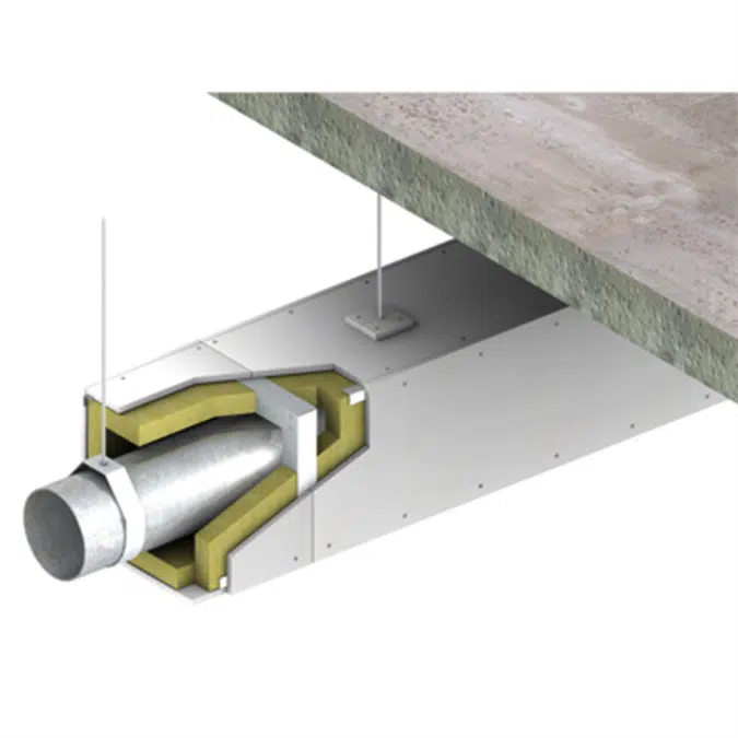 Fire Resistant Enclosure to Dry Riser Pipe (1 Hour)