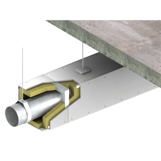 BIM objects - Free download! Fire Resistant Enclosure to Dry Riser Pipe ...