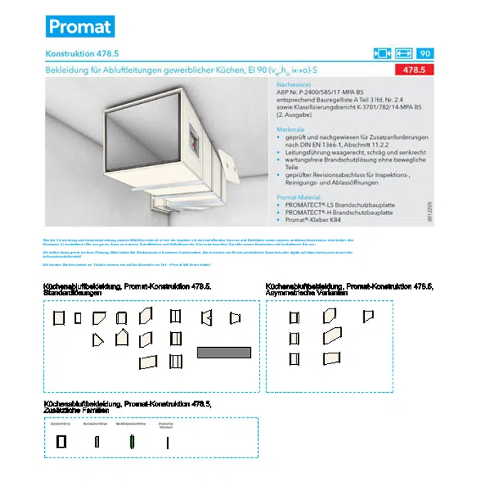 PROMATECT-LS Küchenabluft 478.5 PROMAT DE