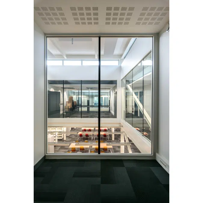 Glazing system Promat-SYSTEMGLAS F1-60