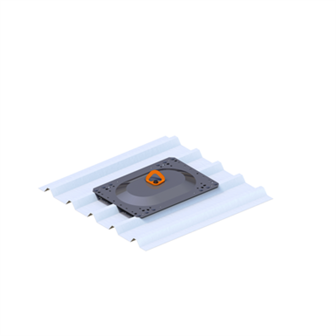 BIM objects - Free download! Kee Line Standing Seam Roof Single Anchor ...