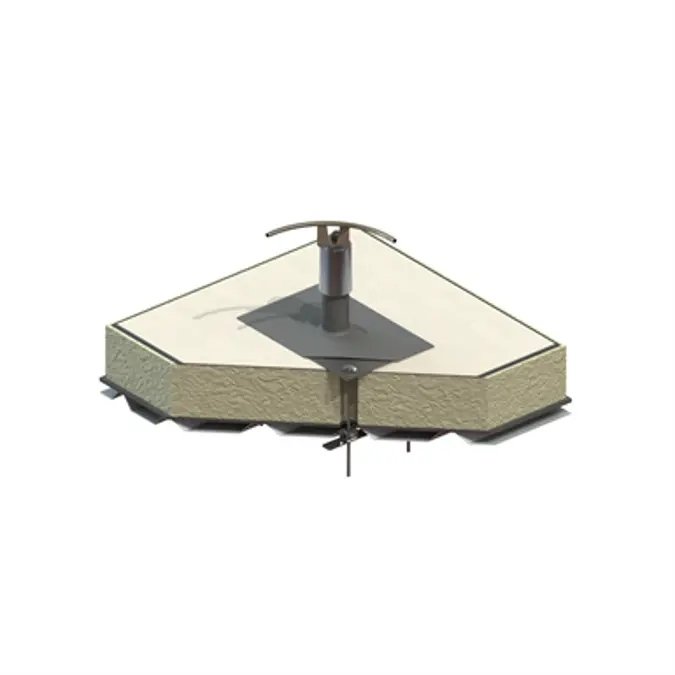 BIM objects - Free download! Kee Line Membrane Roof 90Deg Corner ...