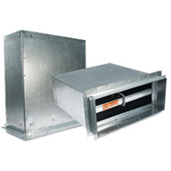 Series 50 - Ceiling Radiation Damper with Box