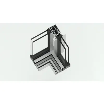 Obrázek pro OS DOUBLE 2R 4 LEAVES CORNER SLIDING WINDOW