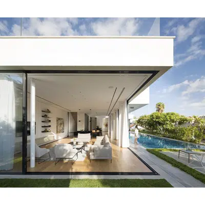 Image for OS DOUBLE 3R 6 LEAVES CORNER SLIDING WINDOW CONCEALED SILL OS18 DRAINAGE OS84
