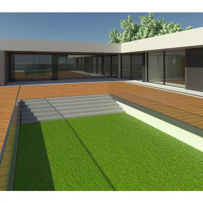 AV-17 - Aluminium and glass railing system 