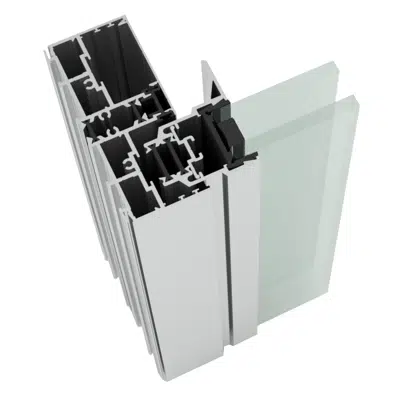 afbeelding voor OS DOUBLE 2 RAIL WINDOW WITH 1 FIXED SASH AND 1 SLIDING SASH