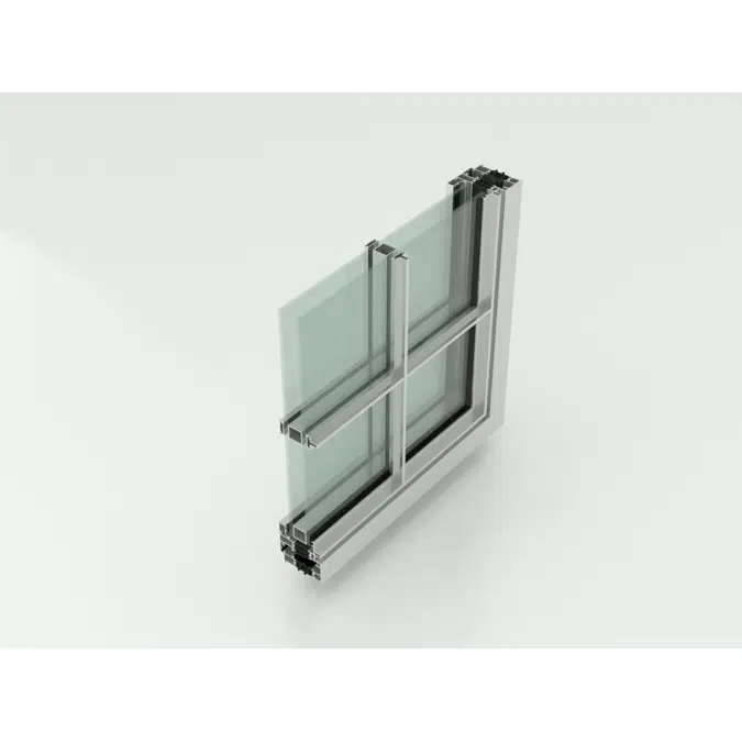 ST STEEL WINDOW WITH TILT AND TURN AND 1 FIXED SASH