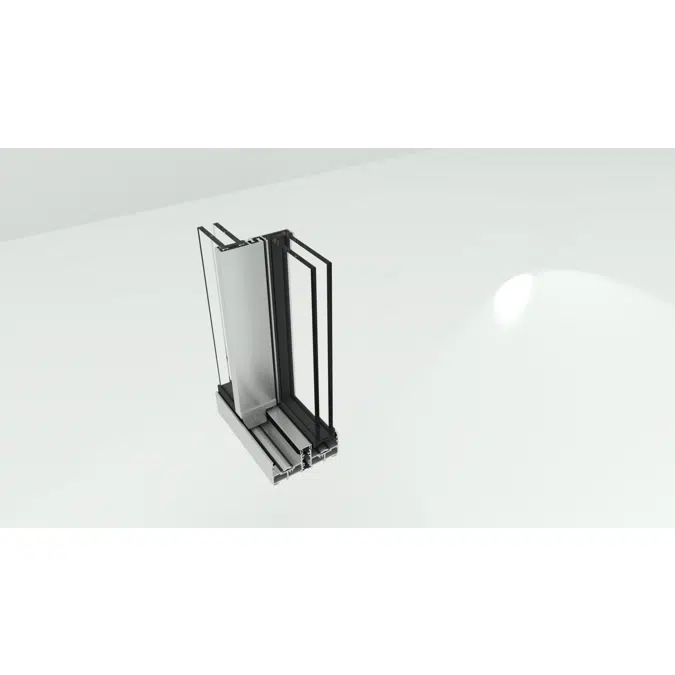 OS DOUBLE 2R 2 LEAVES SLIDING WINDOW OS11