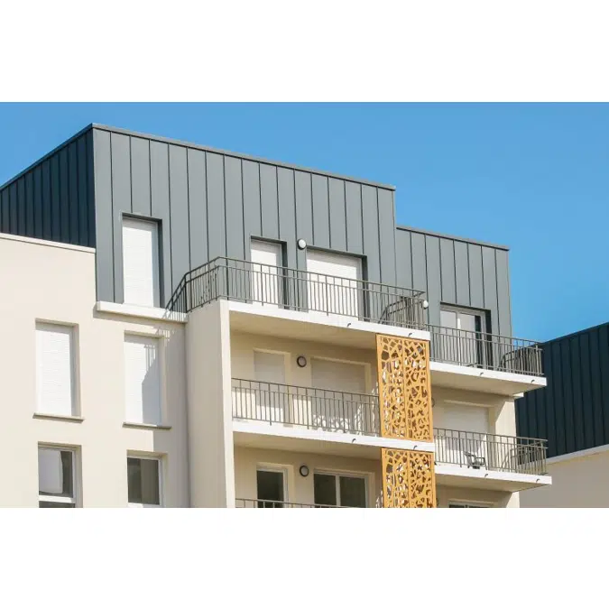 Panneau isolant M32 Joint debout