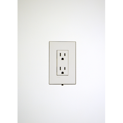 Image for Flush wall mount for Lutron New Architectural 1G Matte