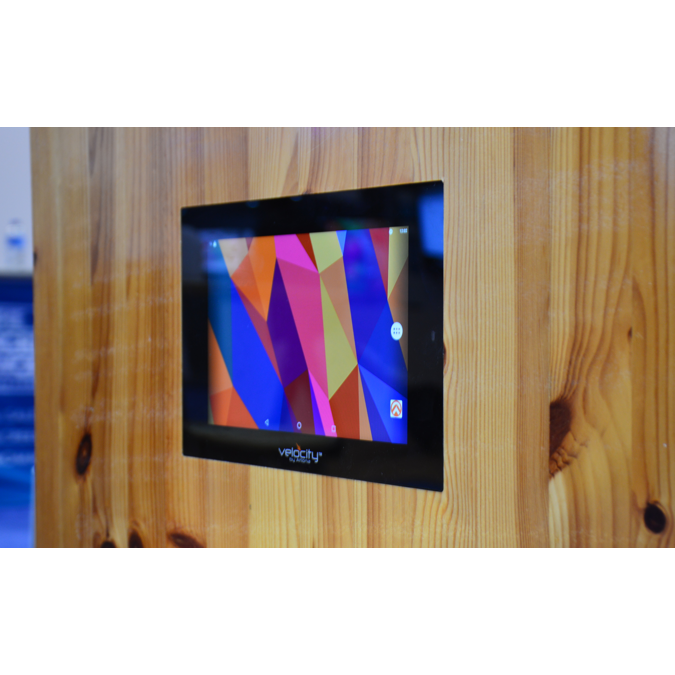 Flush Solid Board mount for Atlona AT-VTP-800 8" touch panel