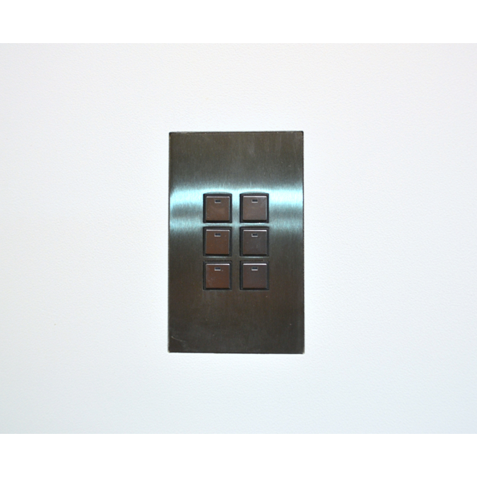 Flush wall mount for Schneider CLIPSAL R5066NL keypad