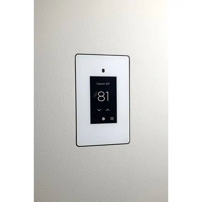 Flush wall mount for Savant CLI-W200 & CLI-W210 thermostat