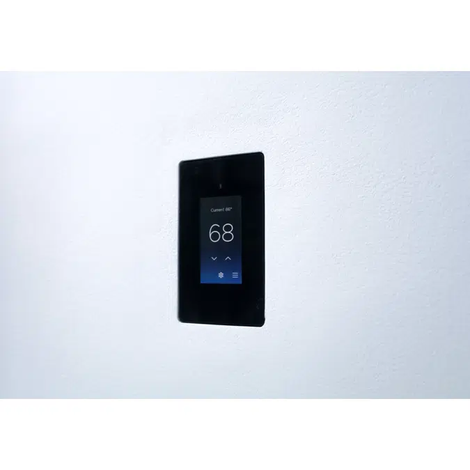 Flush wall mount for Savant CLI-W200 & CLI-W210 thermostat